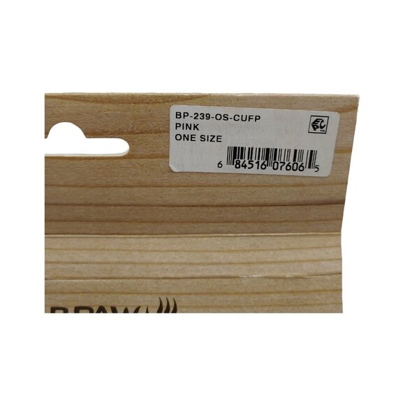 BEARPAW Knit Boot Cuffs Women's One Size Fits All Pink Purple Embroidered Logo - Picture 8 of 8